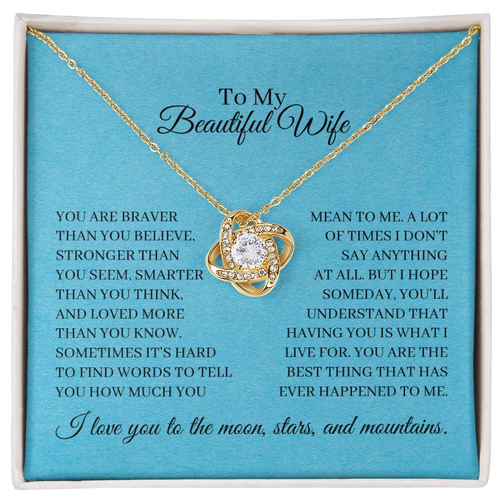 To My Beautiful Wife