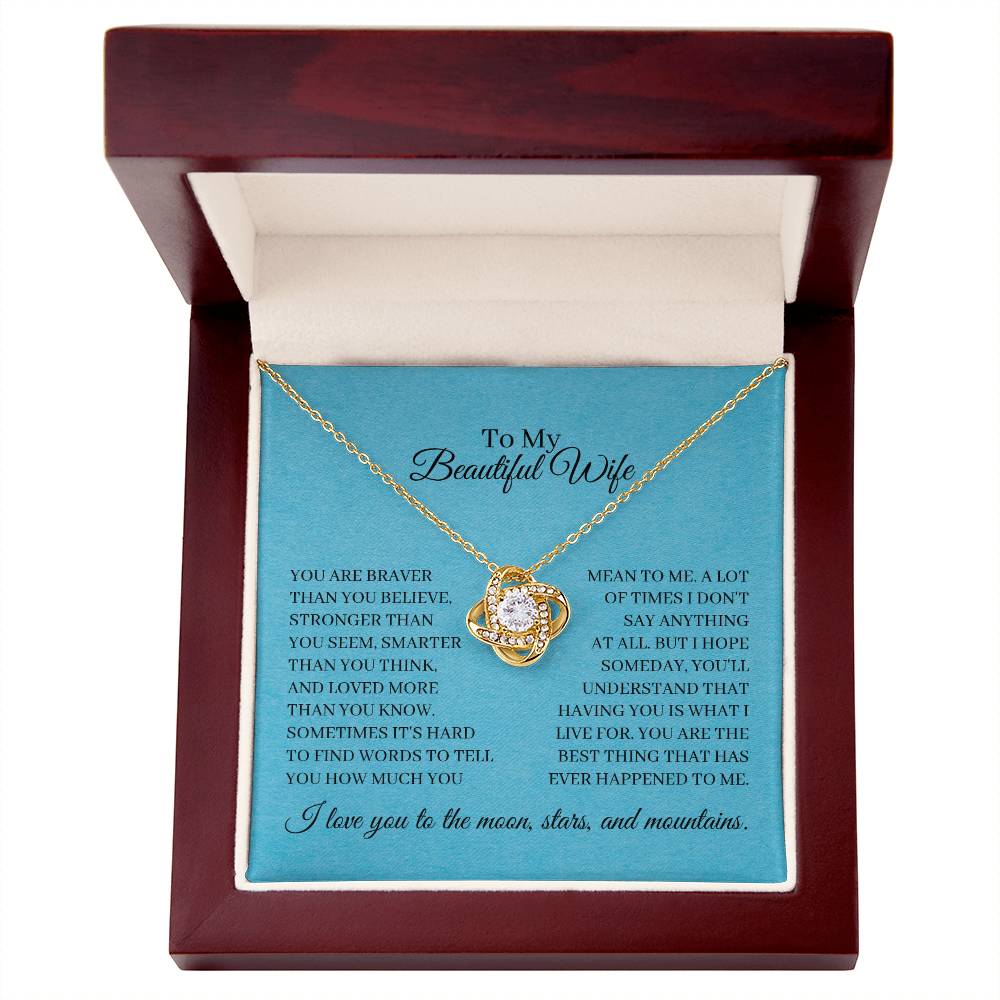 To My Beautiful Wife