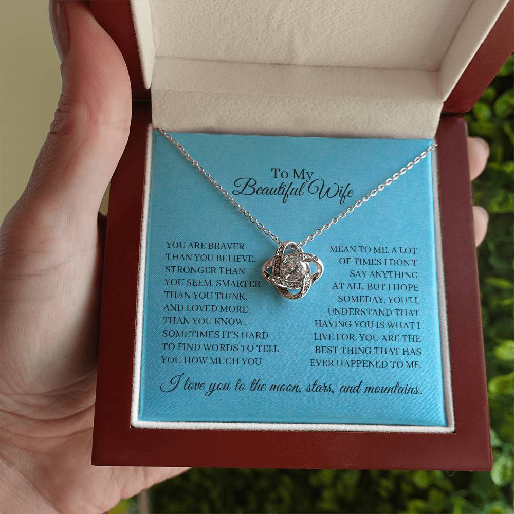 To My Beautiful Wife