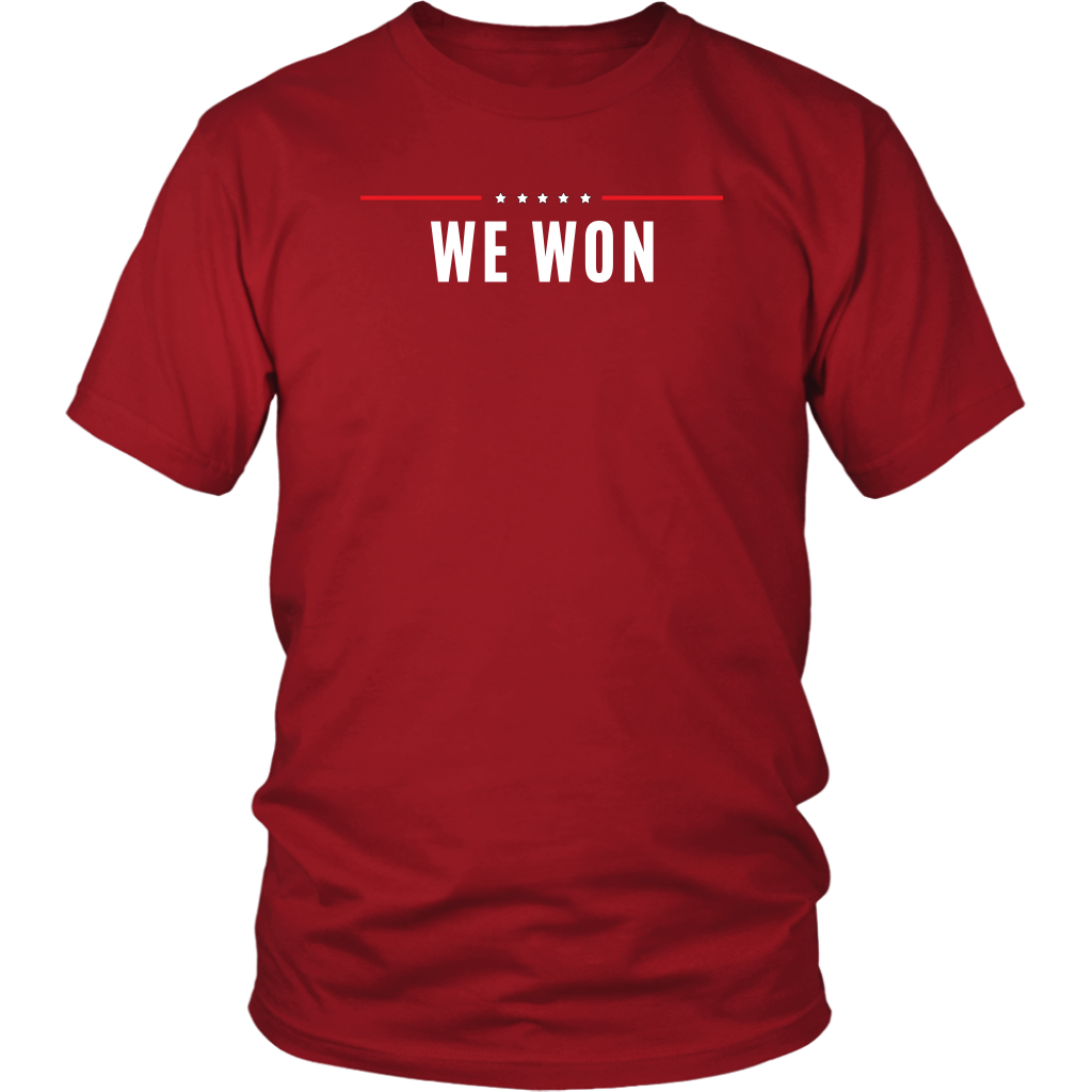 We Won - t-shirt