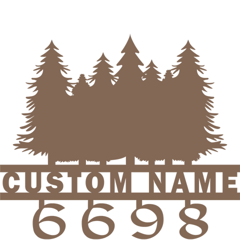 Tree Home -Customize Name & Number