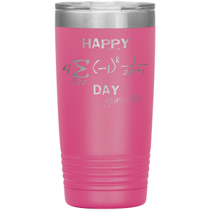 Happy Pi-Day From Leibniz - 20oz Tumbler