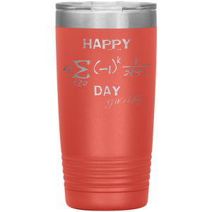 Happy Pi-Day From Leibniz - 20oz Tumbler