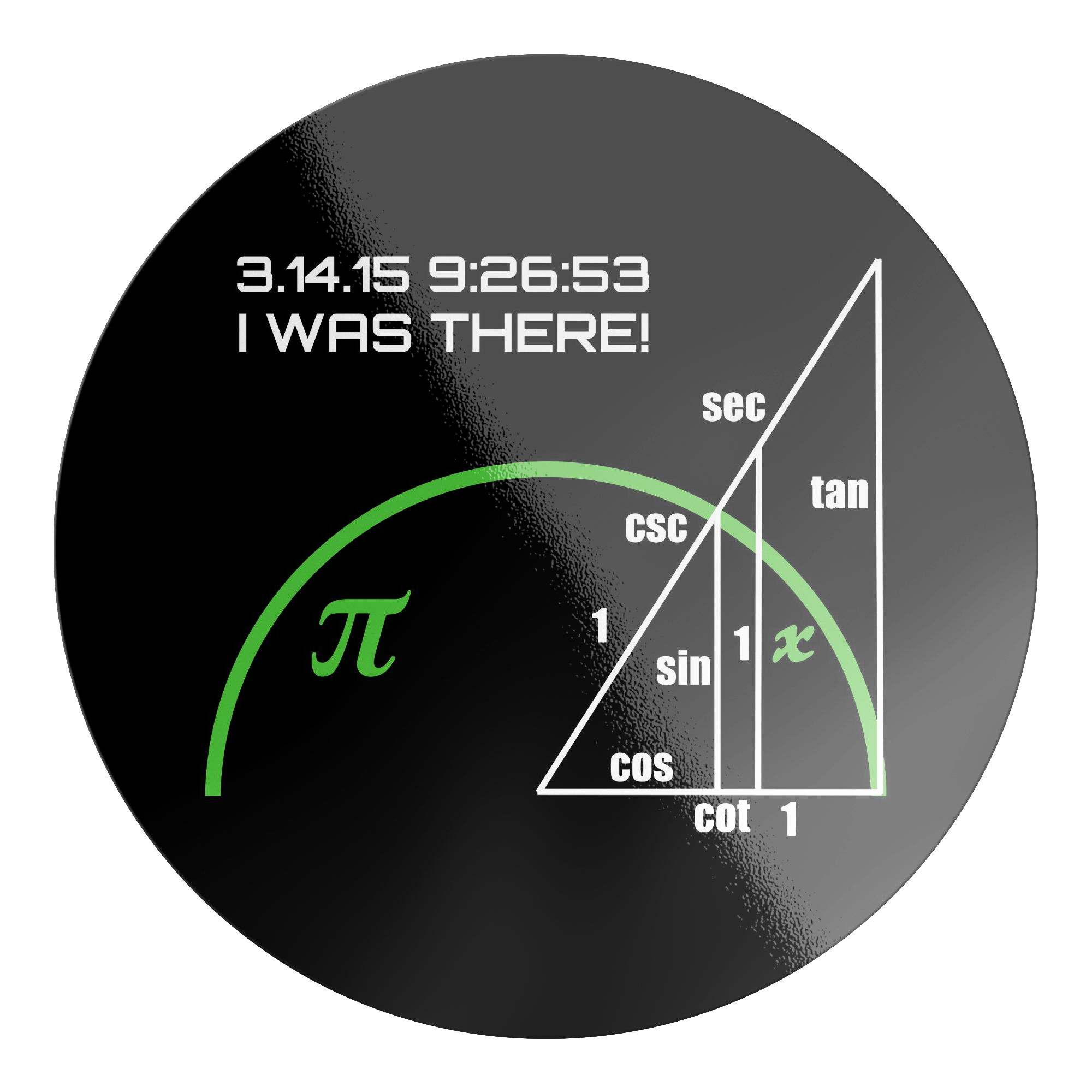 Pi-Day I Was There - Sticker